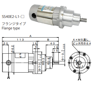 日本泽村SAWAMURA 电机 SS40E20-L1-100 SS40E20-L...